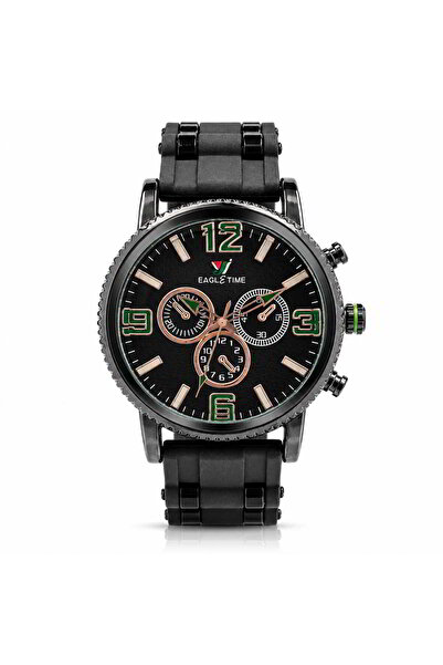 Watch Ceas de mana, barbatesc, Sport, EagleTime, Negru, CB72