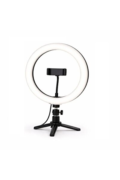 OEM Lampa Ring Light, LED, suport de telefon, intensitate reglabila, plastic,...