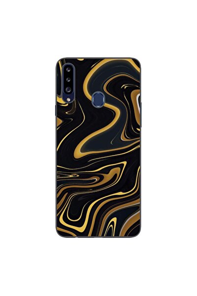 OEM Husa compatibila cu Samsung Galaxy A20S Silicon Gel Tpu Model Acrylic Glow