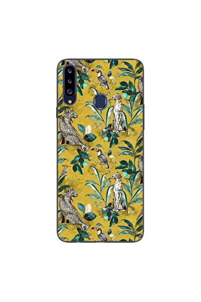 OEM Husa compatibila cu Samsung Galaxy A20S Silicon Gel Tpu Model Yellow Jung...