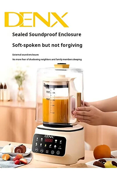 Generica Smart Food Blender, 600W Power, 1.5L Capacity, Touch-Operated, Quiet...