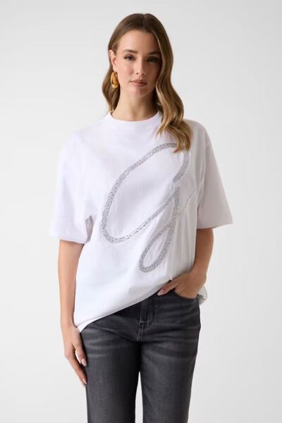 Guess Tricou alb pentru femei