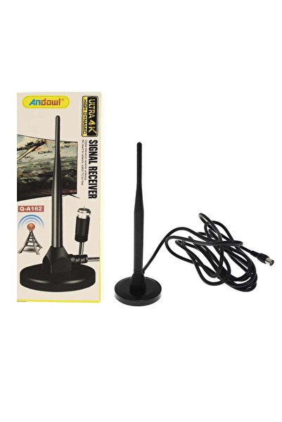 Vivendo Antena semnal TV Andowl A162 cu baza magnetica 1080p