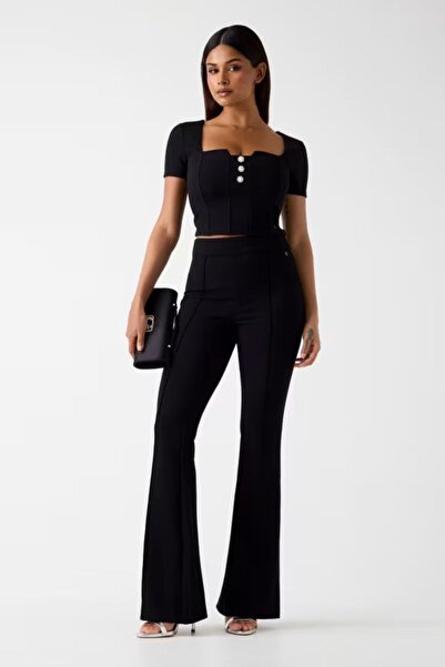 Guess Tricou negru pentru femei