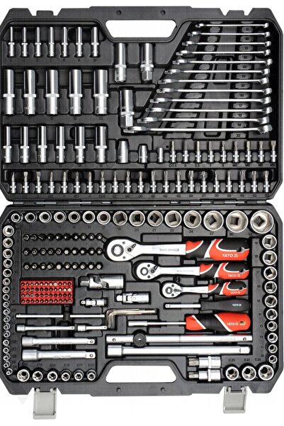 VOREL by YATO Set complet de chei tubulare YATO, 216 piese, YT-38841, 3 clich...