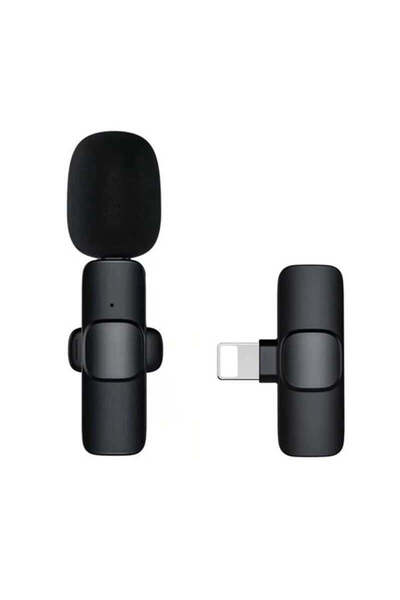Vivendo Microfon wireless K8 tip lavaliera, conector USB tip C/iPhone