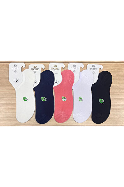 Dore Original Women's 5 Pairs Summer Luxury Modal Ultra Comfort Sneakers Seam...