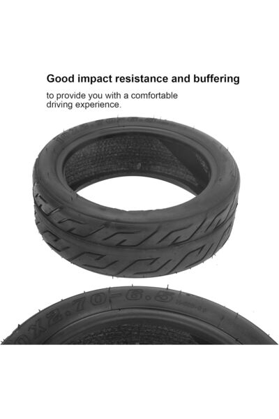 Tubeless Anvelopă 10 Inch pentru Trotinetă Electrică și Hoverboard, 10x2.70-6...