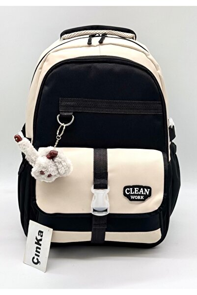 Çınka Bags Luxury Unisex Satin Water Resistant Fabric Middle School High Scho...