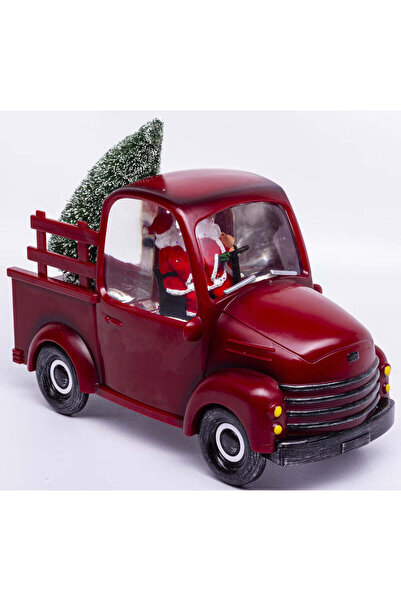 Vivendo Decoratiune Craciun, Tip Masina, Figurine Mos Craciun cu Bradul, 3 Mo...