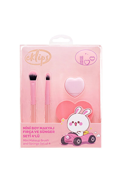 eklips Karakter 2-Piece Brush and 2-Piece Sponge Set