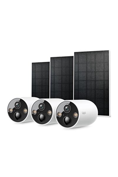 TP-LINK Kit cameră de securitate TPL alimentată solar, 2K QHD 4MP, 150 °   Un...
