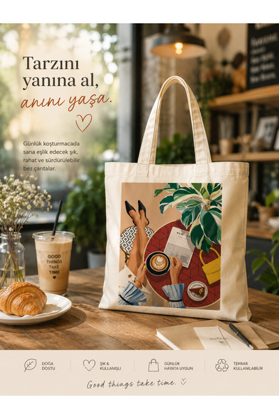 Juniper BEZ ÇANTA , TOTE BAG