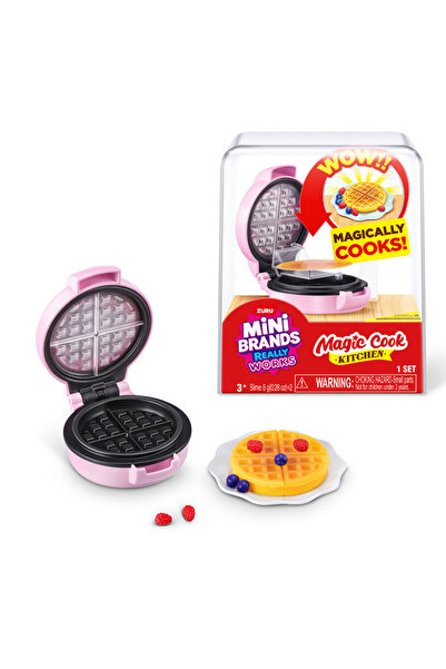 Mini Brands Mini Sihirli Minyatür Mutfak Aletleri Waffle Maker CDU12-77789UQ1