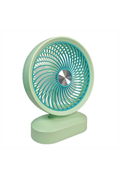 Naimeed Company Ventilator, cu baterie, Naimeed D5852, USB, Verde, 197x255x78mm