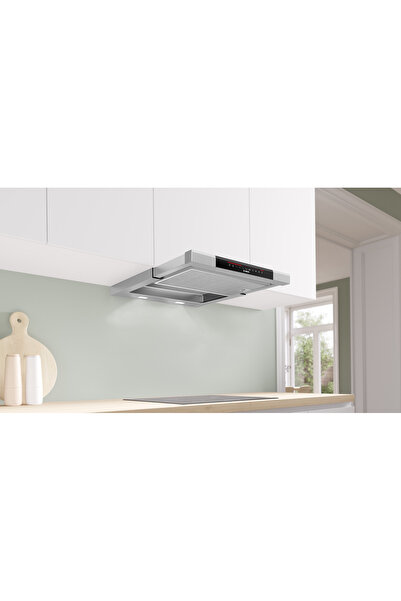 Bosch Hotă telescopică încorporată 60 cm Inox DFS067K51