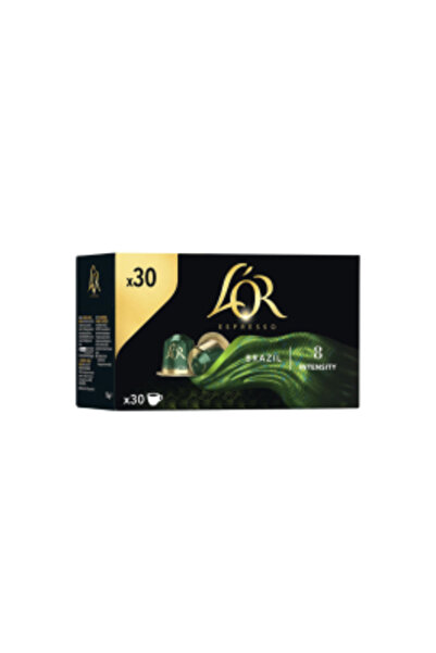 L'OR Espresso Brazilia 30 Capsule de aluminiu compatibile Nespresso
