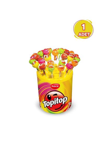 KENT Topitop Meyveli Kavanoz Şeker 120'li (1 Adet)