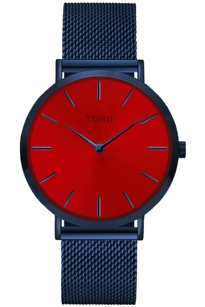Torii Ceas unisex N38NM.TN — albastru marin, stil clasic