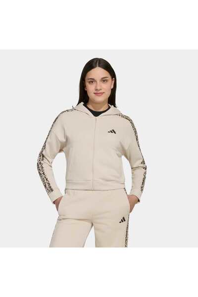 adidas Jg An 3S Ft Fz Genç Spor Sweatshirt KC7205