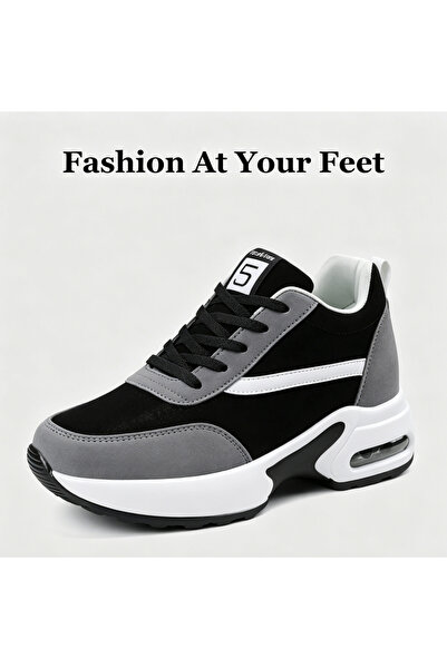 SOSENFER Women's Athletic Shoes, Height-increasing Casual Athletic Shoes