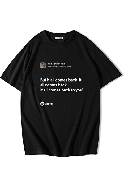 BRZ COLLECTION Unisex Oversize Home Sweet Home - the Favor, Finneas, Ashe T-S...