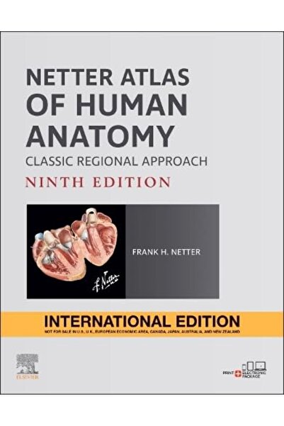 Elsevier Netter Atlas of Human Anatomy: Classic Regional Approach, Internatio...