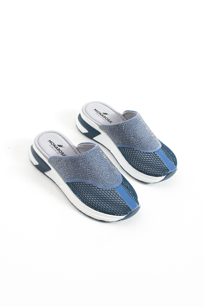 Madam Tarz Mnr-5144 Thick Sole Stone Slippers