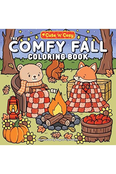 Adams Media Corporation The Comfy Fall Coloring Book