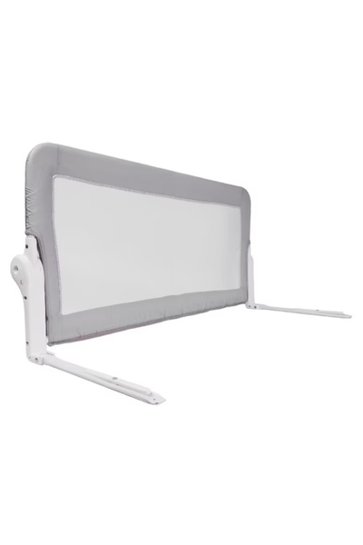 GUİMO Bară de protecție pliabilă pentru pat, 114 x 48.5 cm, Gri