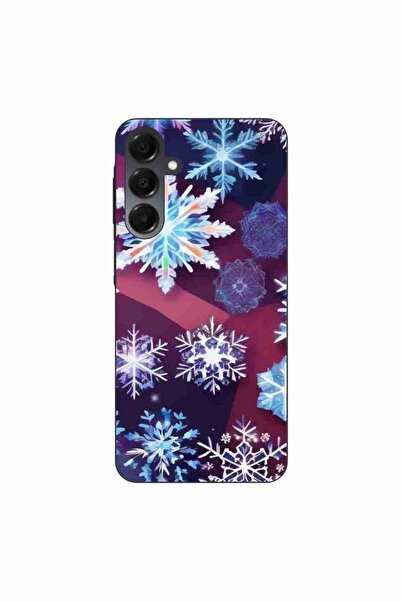 OEM Husa compatibila cu Samsung Galaxy A16 Silicon Gel Tpu Model Fulgi de Gheata