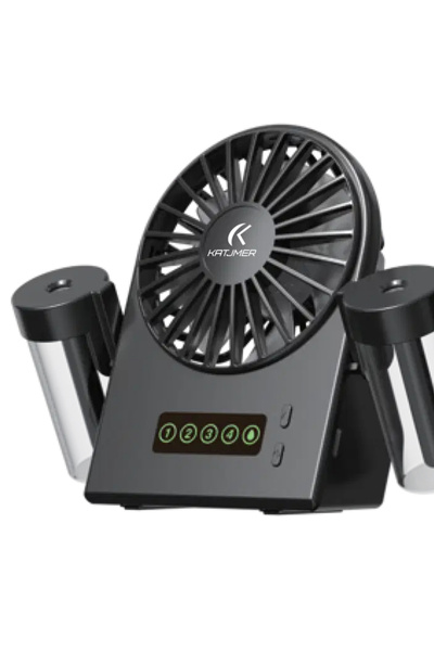 peltech SERİNLETİCİ MASA ÜSTÜ FANI KADEMELİ ÇİFT BUHARLI FAN