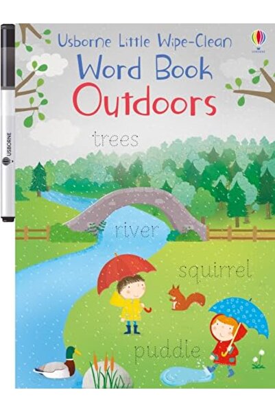 Harper Collins Little Wipe-Clean Word Book Outdoors