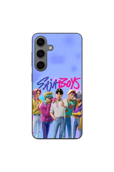 OEM Husa compatibila cu Samsung Galaxy S24 FE Silicon Gel Tpu Model KPop Demo...