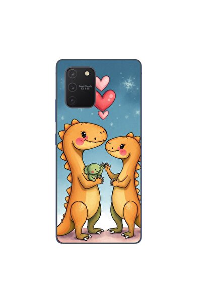 OEM Husa compatibila cu Samsung Galaxy S10 Lite Silicon Gel Tpu Model Dino Cu...