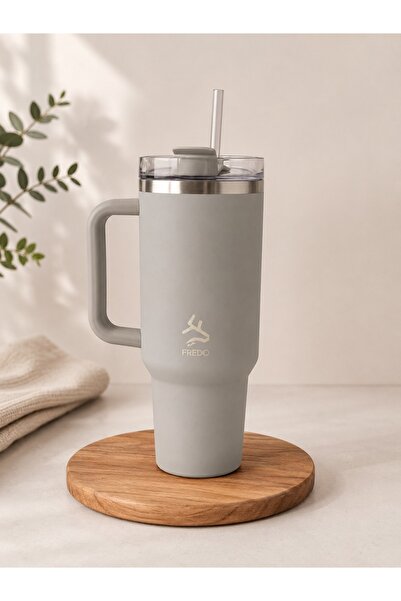 FMS Fredo Sip Voyage Thermos Gray 900ml