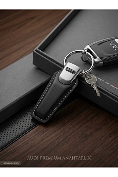 barototuning Audi Leather Premium Keychain