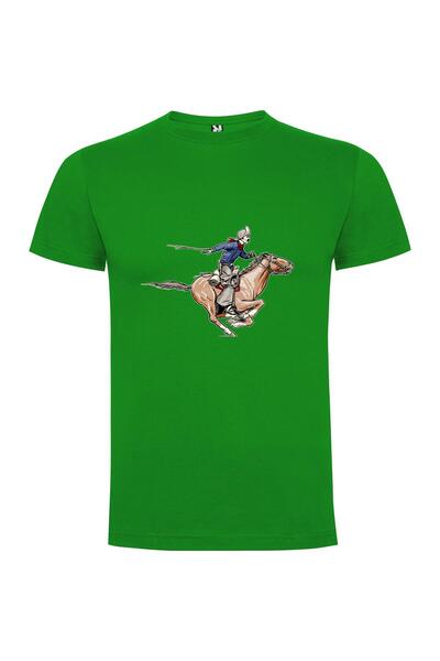 iLovePrints Galactic Horseman Charge Tshirt