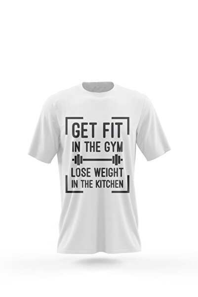 iLovePrints Μπλούζα Funny Get Fit