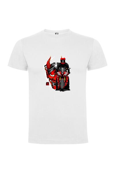 iLovePrints Red Rider Chic Tshirt