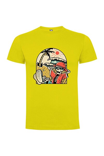 iLovePrints Skeleton Vacation Getaway Tshirt