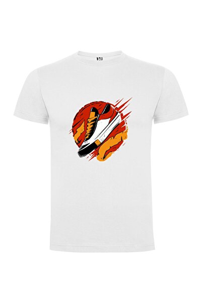 iLovePrints Flaming Sneaker Concept Tshirt