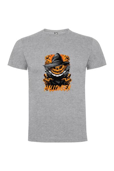 iLovePrints Pumpkin-Headed Skeleton Tshirt