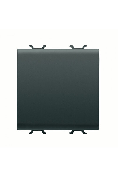 Gewiss Comutator Inversor GW12101, 1p 16A, Neutru, 2 Module, Negru Satinat, 1...