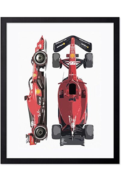 ESSESORIES Master Italian Luxury Sports Car Race Car Poster Wall Art Room Dec...