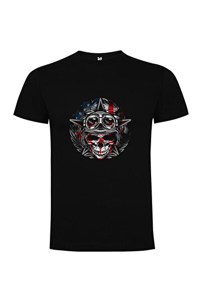 iLovePrints Metal Skull Gear Tshirt