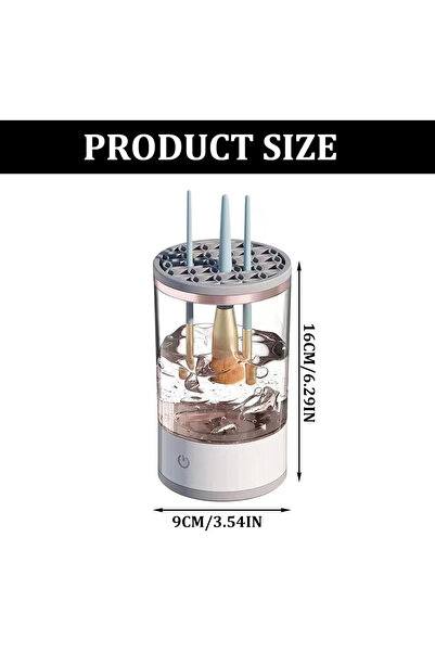 OEM Aparat electric curățat pensule machiaj ultrasonic spălare și uscare rapi...