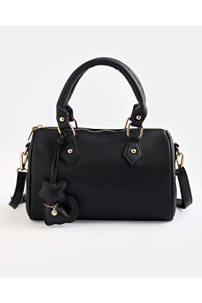 REDTAG Women Black Embellished Hand Bag
