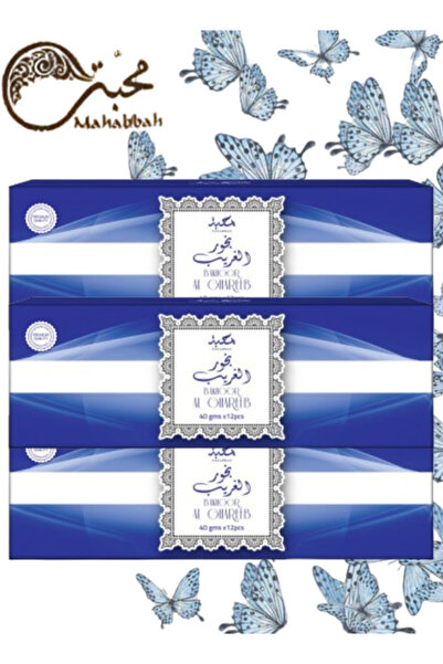 Mahabbah 3 قطع بخور الغريب 40 جرام