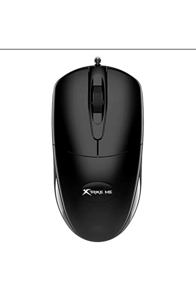 XTRIKE ME Mouse cu Fir GM-115, USB, 1200 DPI, Design Ergonomic, Negru, 3 Butoane